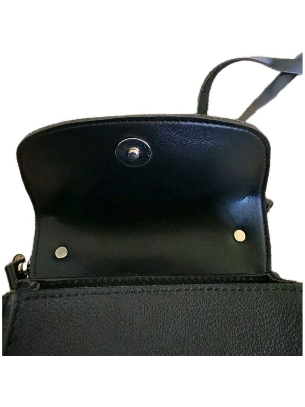 VTG Harley-Davidson Leather Embroidered Mini Crossbody Saddle Bag Purse Y2K - Picture 13 of 16